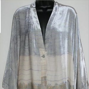 Johnny was BIYA BY FINN VELVET KIMONO